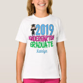 2019 Kindergarten Afstuderen Afstuderen voor aange T-shirt (Voorkant)