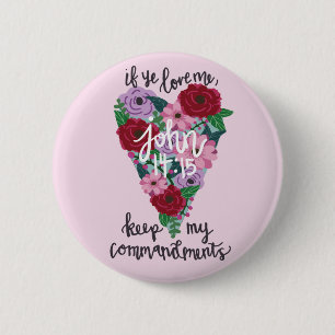 2019 LDS - Wederzijdse thema voor jongeren Ronde Button 5,7 Cm