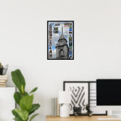 2019 Mariah en Kaver 13x19 Poster in Kodak Tower (Thuiskantoor)