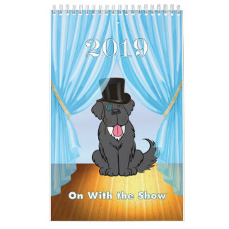 2019 Newfoundland Dog Calendar Kalender