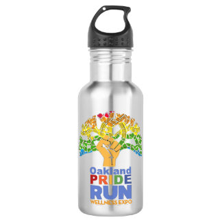 2019 Oakland Pride run + Film Fest Water Bottle Waterfles