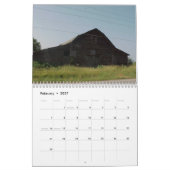 2019 Old Rustic Barns Calendar Kalender (Feb 2027)