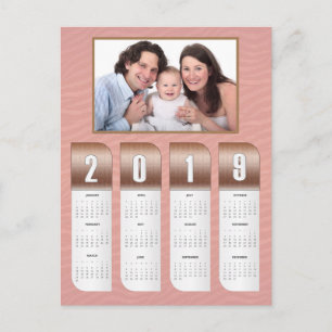 2019 Persoonlijke fotokalenders Briefkaart