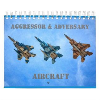 2019 US Aggressor and Advocate Vliegtuig Calendar Kalender