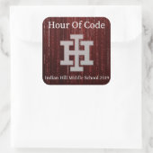 2019 Uur van Code Sticker (Tas)