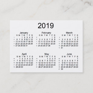2019 White 52 Week Agenda by Janz Visitekaartjes