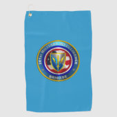 201e brigade van de militaire inlichtingendiensten golfhanddoek (Voorkant)