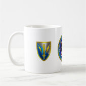 201e brigade van de militaire inlichtingendiensten koffiemok (Links)