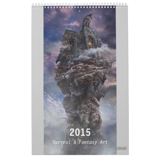 201X Digital Surreal & Imaginaire Art - Calendrier (Protection)