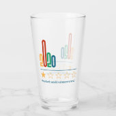 2020 1 ster zou geen nieuwjaar aanraden glas (Achterkant)