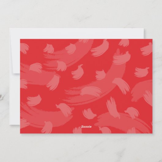 "2020, à bientôt" Rouge & Vert Carte drôle non-pho (Dos)