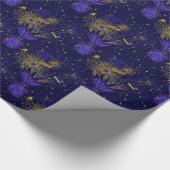 2020 Afstudeerder, donkerdonkerblauw-Gift wapping Cadeaupapier (Hoek)