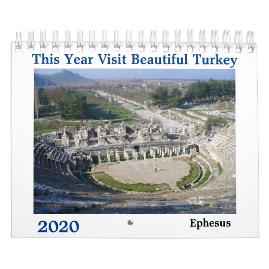 2020 Bezoek Turkije Kalender (Hoes)