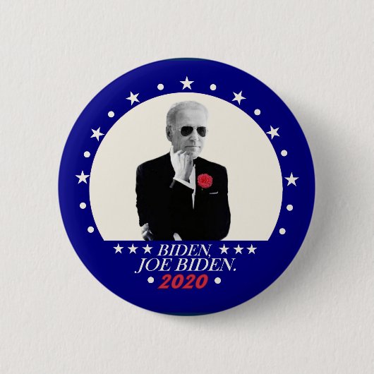 2020 Biden, Joe Biden Ronde Button 5,7 Cm (Voorkant)