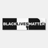 2020 BLM-beweging - zwarte handschoenen Bumpersticker (Voorkant)