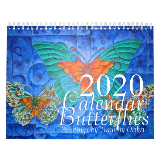2020 Butterfly-kalender Kalender (Hoes)