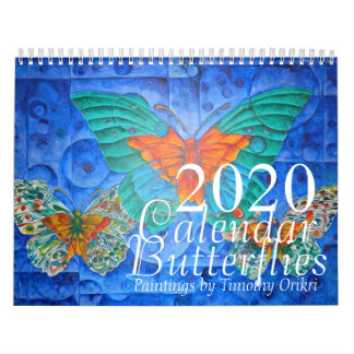 2020 Butterfly-kalender Kalender