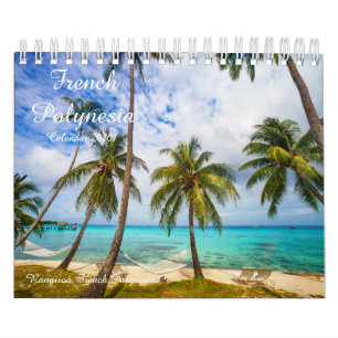 2020 French Polynesië Souvenir Agenda Kalender