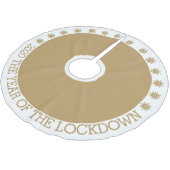 2020 het jaar van de vergrendeling kerstboom rok (Gekanteld)