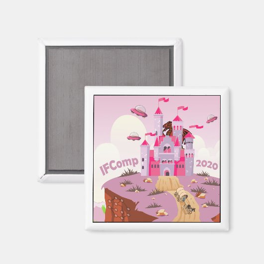 2020 IFComp Magnet (Recto/Verso)