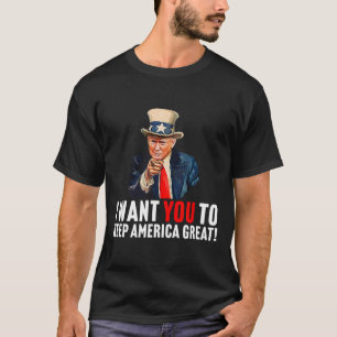 2020 - Ik wil dat je Amerika groot houdt - Uncle S T-shirt