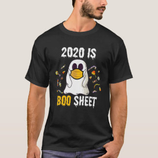 2020 is Boo Sheet Ghost and Snoep Funny Halloween T-shirt