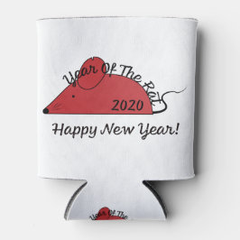 2020 Jaar van de Rat Blikjeskoeler