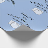 2020 Jaar van de toiletrol Cadeaupapier (Hoek)