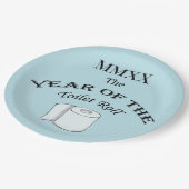 2020 Jaar van het Bord van het toiletpapier (Gekanteld)