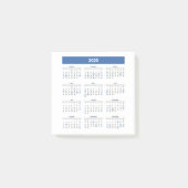 2020-jaarkalender post-it® notes (Voorkant)