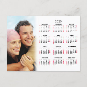 2020 Kalender Jouw Foto Feestdagenkaart