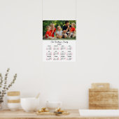 2020 Kalender Uw Foto en Naam Poster (Keuken)