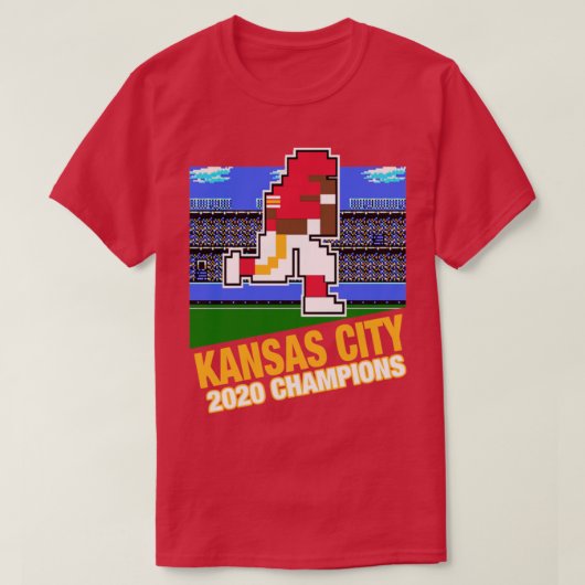 2020 Kampioen Kansas T-shirt (Design voorkant)