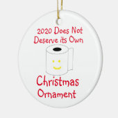 2020 ne mérite pas son propre ornement de Noël (Gauche)