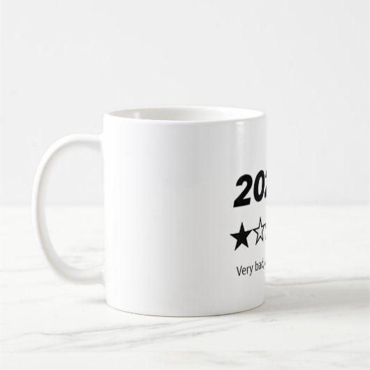 "2020 ne recommanderait pas" Coffee Mug (Gauche)