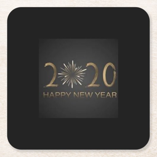 **2020 NIEUW JAAR** ONDERZETTER (Voorkant)