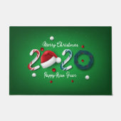2020 Nieuwjaar en Kerstdeur Mat (Voorkant)