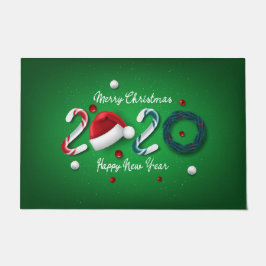 2020 Nieuwjaar en Kerstdeur Mat
