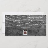 2020 Nieuwjaars Uitnodiging Rustieke Sla de Datum  (Achterkant)