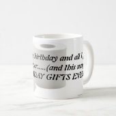2020 - Quarantaine Birthday Mug (Devant droit)