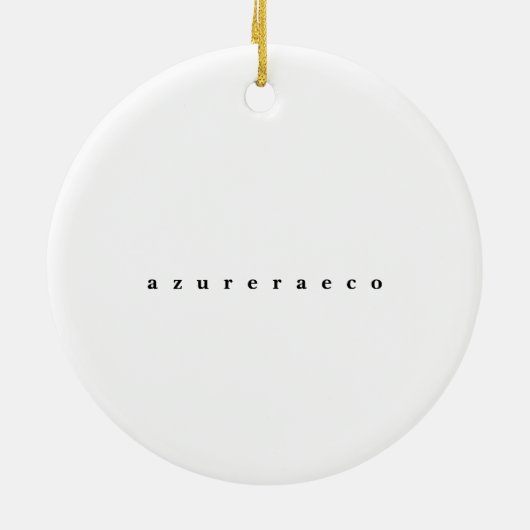 2020 Quarantine-kerstversiering Keramisch Ornament (Achterkant)