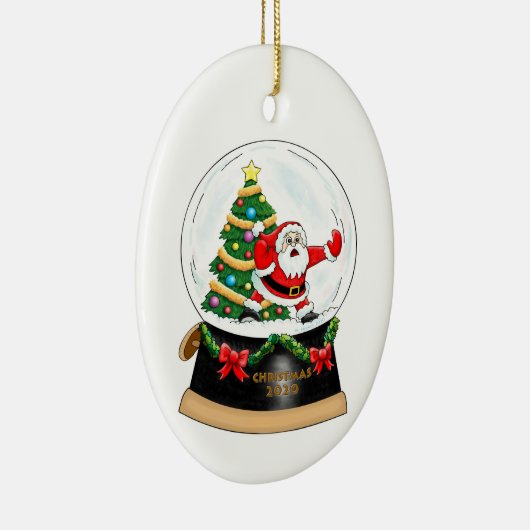 2020 Quarantine-kerstversiering Keramisch Ornament (Rechts)