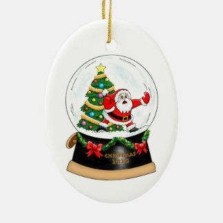 2020 Quarantine-kerstversiering Keramisch Ornament