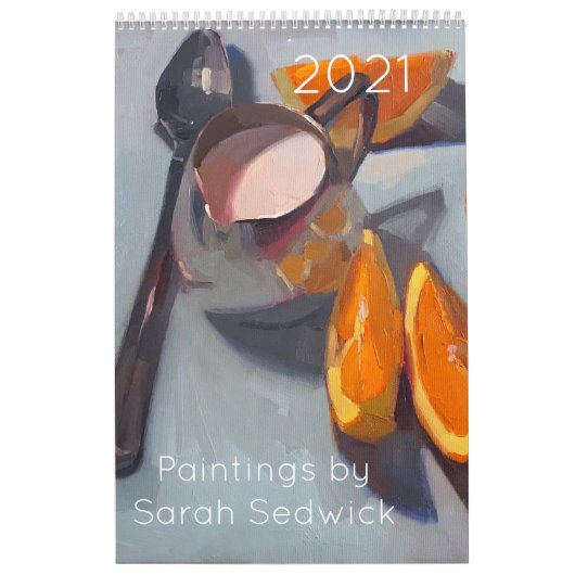 2020: schilderijen van Sarah Sedwick Kalender (Hoes)
