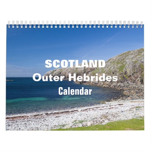2020 Schotland Buitenste Hebriden Kalender (Hoes)
