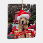 2020 Square Ceramic Ornament (Rechts)