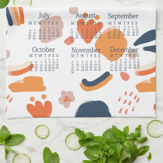 2020 Tea Towel Calendar | Keukendecor Theedoek (Gevouwen)