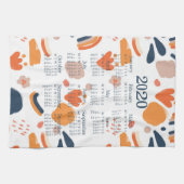 2020 Tea Towel Calendar | Keukendecor Theedoek (Horizontaal)