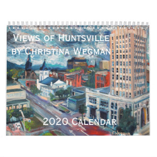 2020 Uitzicht Huntsville-kalender Kalender