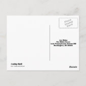 2020 Vision Merci Joe! Carte postale préadressée (Dos)